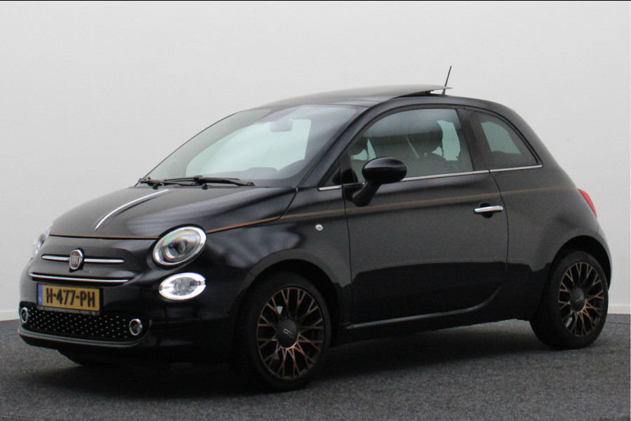 Fiat 500 1.2 Automaat Panoramadak, Cruise,