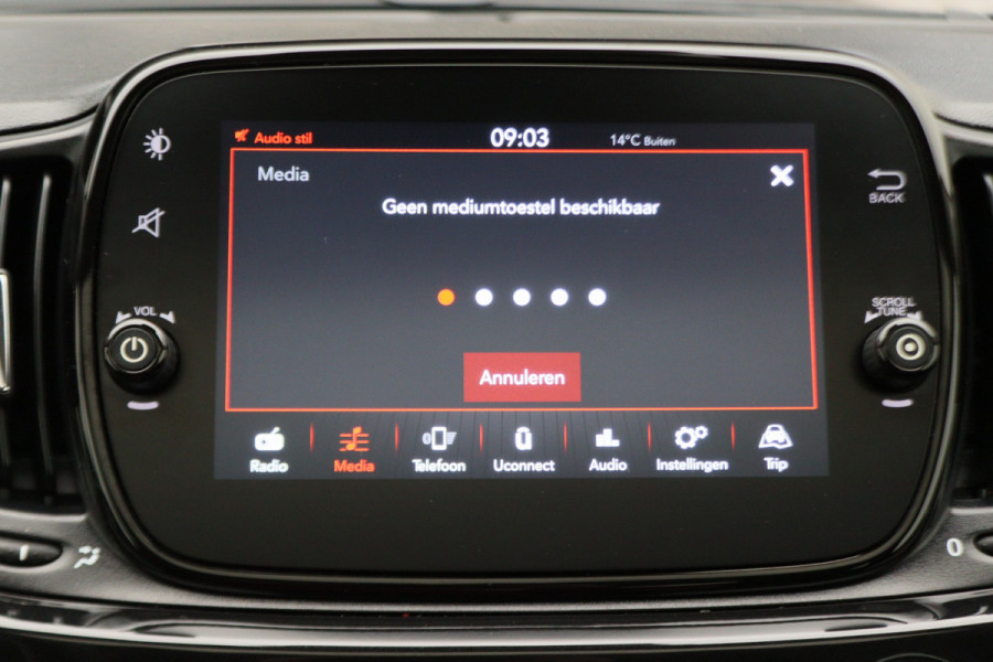 Fiat 500 1.2 Automaat Panoramadak, Cruise,