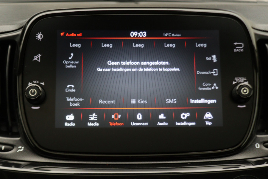 Fiat 500 1.2 Automaat Panoramadak, Cruise,