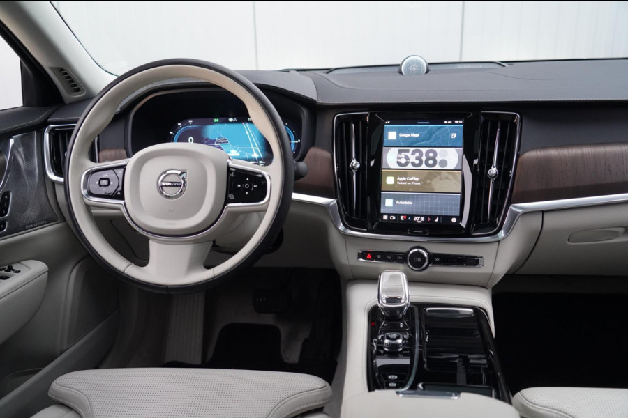 Volvo S90 2.0 T8 AWD Inscription / Luchtvering / Facelift / SOH 99% / Bowers & Wilkins / NL-Auto / Incl BTW / Trekhaak / Bomvol!
