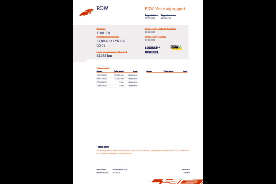 Lynk & Co 01 1.5 261PK Plug-in Hybrid *Origineel NL* Black Pakket Zwarte Hemel 360 Camera Pano/dak Apple/Carplay Adaptive/Cruise