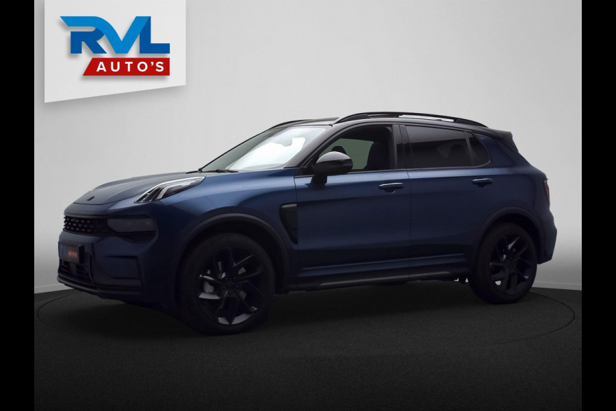 Lynk & Co 01 1.5 261PK Plug-in Hybrid *Origineel NL* Black Pakket Zwarte Hemel 360 Camera Pano/dak Apple/Carplay Adaptive/Cruise