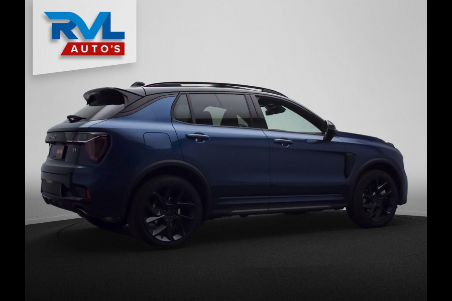 Lynk & Co 01 1.5 261PK Plug-in Hybrid *Origineel NL* Black Pakket Zwarte Hemel 360 Camera Pano/dak Apple/Carplay Adaptive/Cruise