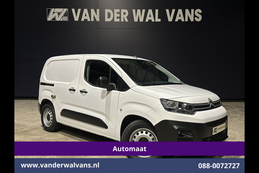 Citroën Berlingo 1.2 PureTech 131pk Automaat **BPM Vrij voor particulier** L1H1 Euro6 Airco | 3-Zits | Camera | Navigatie | Apple Carplay Android Auto, Cruisecontrol, Parkeersensren, Bijrijdersbank