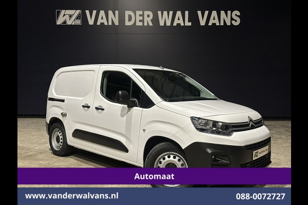 Citroën Berlingo 1.2 PureTech 131pk Automaat **BPM Vrij voor particulier** L1H1 Euro6 Airco | 3-Zits | Camera | Navigatie | Apple Carplay Android Auto, Cruisecontrol, Parkeersensren, Bijrijdersbank