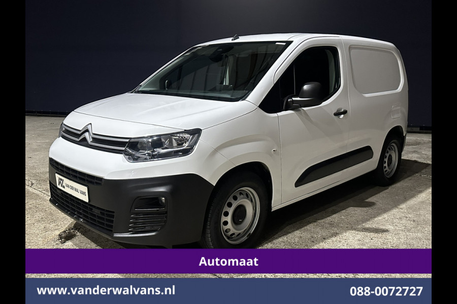 Citroën Berlingo 1.2 PureTech 131pk Automaat **BPM Vrij voor particulier** L1H1 Euro6 Airco | 3-Zits | Camera | Navigatie | Apple Carplay Android Auto, Cruisecontrol, Parkeersensren, Bijrijdersbank