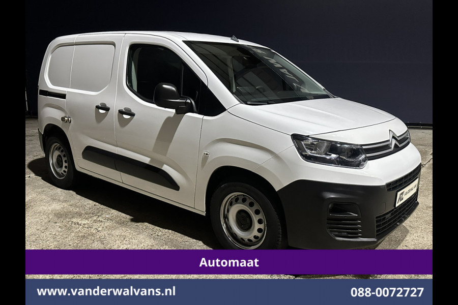 Citroën Berlingo 1.2 PureTech 131pk Automaat **BPM Vrij voor particulier** L1H1 Euro6 Airco | 3-Zits | Camera | Navigatie | Apple Carplay Android Auto, Cruisecontrol, Parkeersensren, Bijrijdersbank