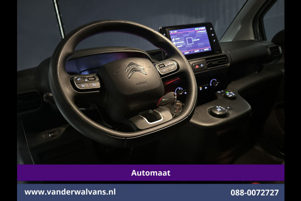 Citroën Berlingo 1.2 PureTech 131pk Automaat **BPM Vrij voor particulier** L1H1 Euro6 Airco | 3-Zits | Camera | Navigatie | Apple Carplay Android Auto, Cruisecontrol, Parkeersensren, Bijrijdersbank