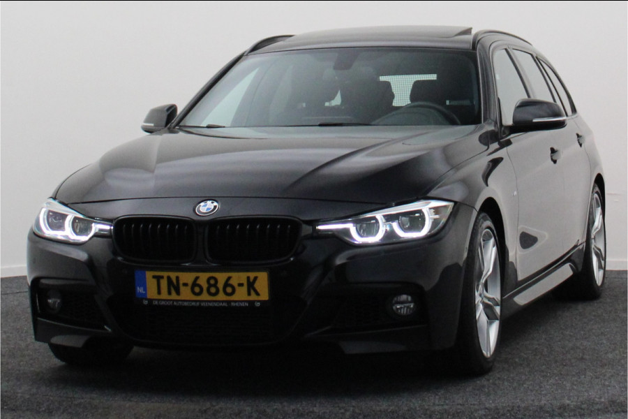 BMW 3 Serie Touring 318i M Sport Edition Leer, Panoramadak, Camera, Navigatie, Bluetooth, Verwarmde Stoelen, 18''