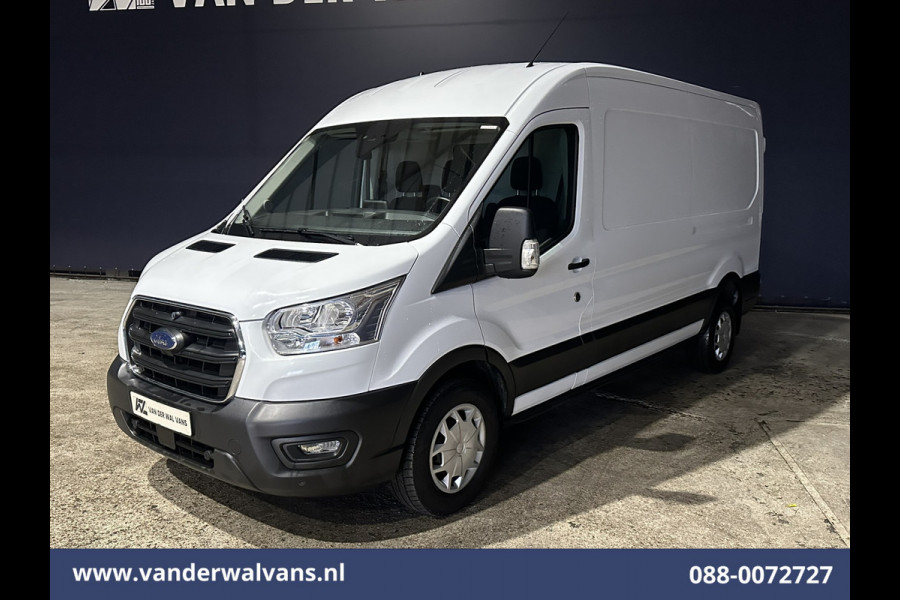 Ford Transit 2.0 TDCI 170pk L3H2 Euro6 Airco | Camera | Apple Carplay | Cruisecontrol | 2500kg Trekhaak Android Auto, Verwarmde voorruit, Parkeersensoren, Bijrijdersbank