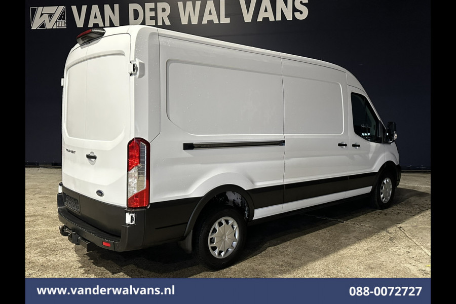 Ford Transit 2.0 TDCI 170pk L3H2 Euro6 Airco | Camera | Apple Carplay | Cruisecontrol | 2500kg Trekhaak Android Auto, Verwarmde voorruit, Parkeersensoren, Bijrijdersbank