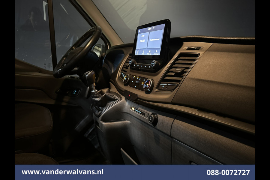 Ford Transit 2.0 TDCI 170pk L3H2 Euro6 Airco | Camera | Apple Carplay | Cruisecontrol | 2500kg Trekhaak Android Auto, Verwarmde voorruit, Parkeersensoren, Bijrijdersbank