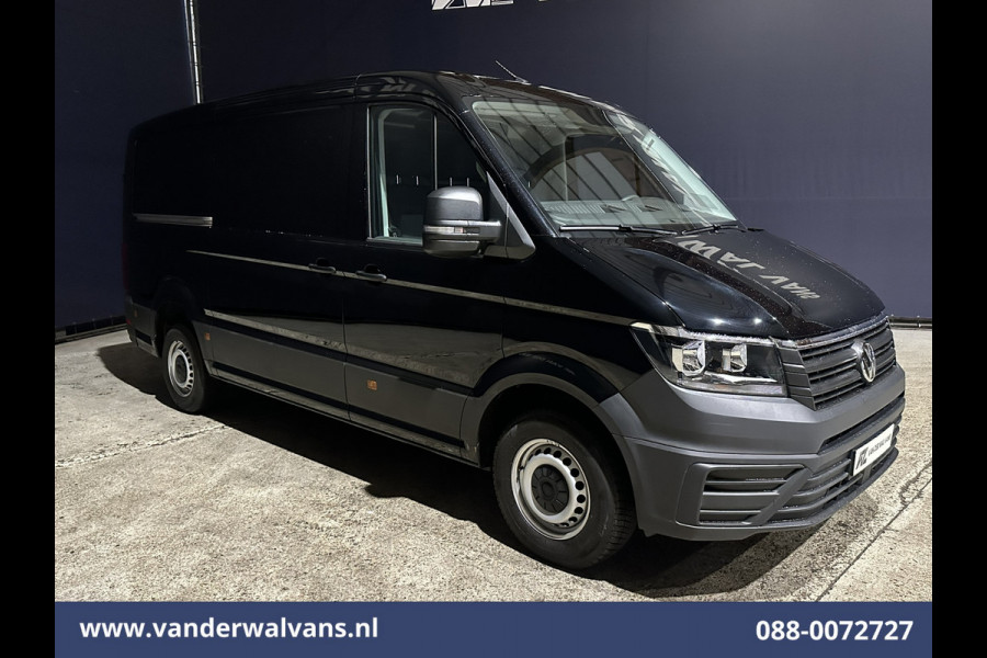 Volkswagen Crafter 2.0 TDI 140pk L3H2 L2H1 Euro6 Airco | Camera | Navigatie | Apple Carplay | Trekhaak Android Auto, Bijrijdersbank