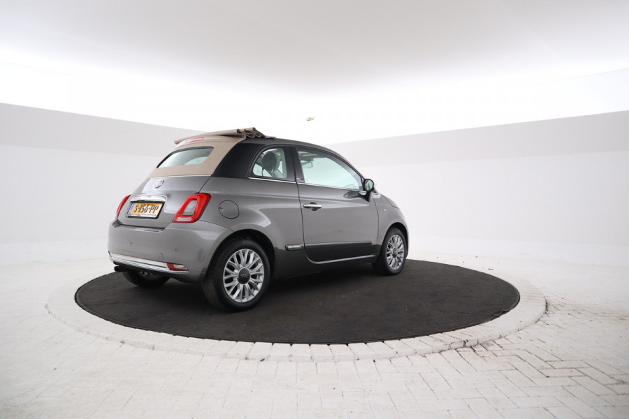 Fiat 500C 0.9 TwinAir Turbo Lounge Cabriolet, Navigatie, Airco