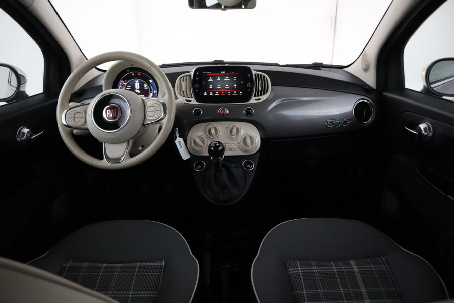 Fiat 500C 0.9 TwinAir Turbo Lounge Cabriolet, Navigatie, Airco