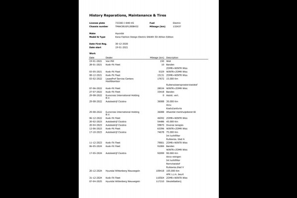 Hyundai Kona EV Fashion 64 kWh|100% SOH|FACELIFT|3-FASE|1/2 LEDER|ACC|NAVI|CAMERA|CARPLAY|STOELVERW|NAVI|ORG.NL|NAP|1e EIG.|IN.BTW