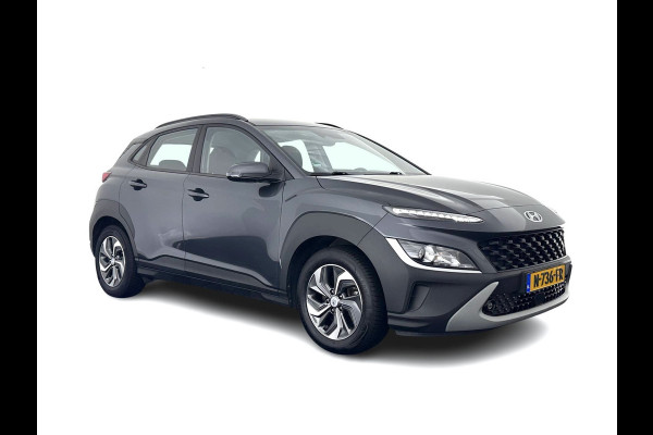 Hyundai Kona 1.6 GDI HEV Comfort Smart (INCL-BTW) Aut. *NAVI-FULLMAP | DIGI-COCKPIT | ADAPTIVE-CRUISE | | KEYLESS | CAMERA | HEAD-UP | SHIFT-PADDLES | DAB | COMFORT-SEATS | 16 "ALU*