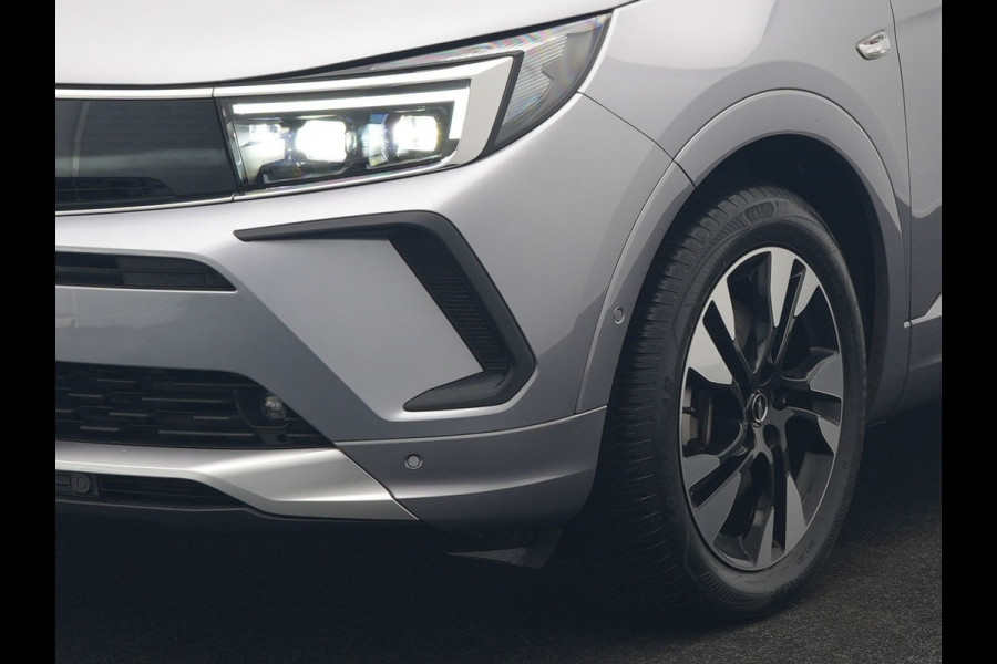 Opel Grandland 1.6 Turbo Elegance Plug In Hybrid 225pk Dealer O.H. PHEV | Adaptive Cruise | 360 Camera | Alcantara Sportstoelen Verwarmd | Apple Carplay | Stuur Verwarmd | Keyless | Blis | Virtual | Navigatie | DAB |