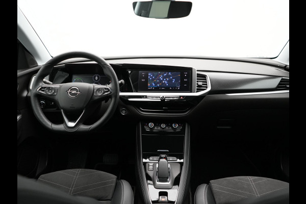 Opel Grandland 1.6 Turbo Elegance Plug In Hybrid 225pk Dealer O.H. PHEV | Adaptive Cruise | 360 Camera | Alcantara Sportstoelen Verwarmd | Apple Carplay | Stuur Verwarmd | Keyless | Blis | Virtual | Navigatie | DAB |