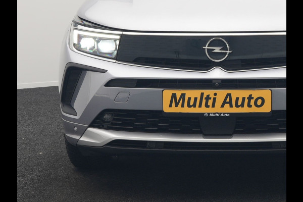Opel Grandland 1.6 Turbo Elegance Plug In Hybrid 225pk Dealer O.H. PHEV | Adaptive Cruise | 360 Camera | Alcantara Sportstoelen Verwarmd | Apple Carplay | Stuur Verwarmd | Keyless | Blis | Virtual | Navigatie | DAB |