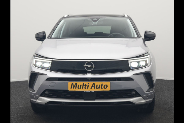 Opel Grandland 1.6 Turbo Elegance Plug In Hybrid 225pk Dealer O.H. PHEV | Adaptive Cruise | 360 Camera | Alcantara Sportstoelen Verwarmd | Apple Carplay | Stuur Verwarmd | Keyless | Blis | Virtual | Navigatie | DAB |