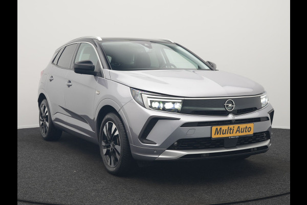 Opel Grandland 1.6 Turbo Elegance Plug In Hybrid 225pk Dealer O.H. PHEV | Adaptive Cruise | 360 Camera | Alcantara Sportstoelen Verwarmd | Apple Carplay | Stuur Verwarmd | Keyless | Blis | Virtual | Navigatie | DAB |