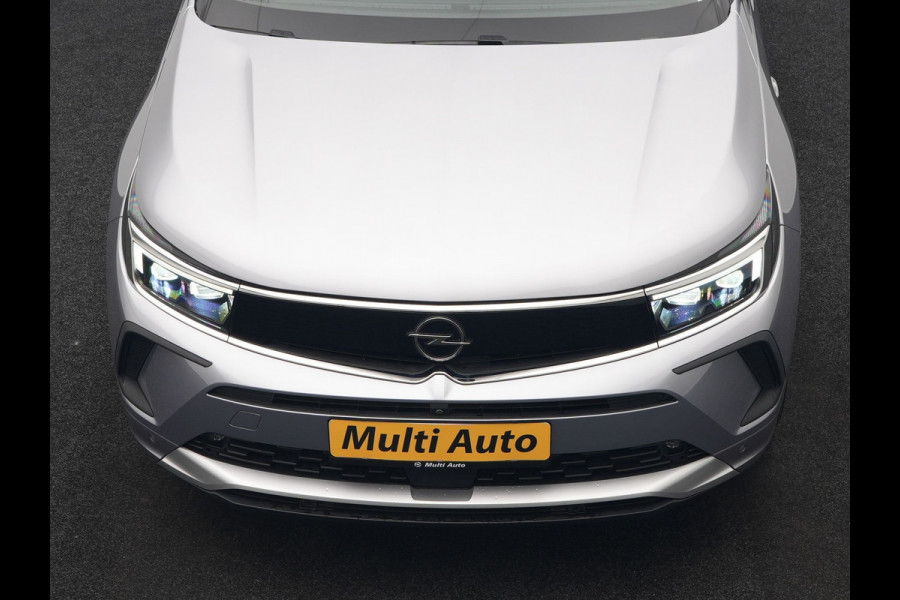 Opel Grandland 1.6 Turbo Elegance Plug In Hybrid 225pk Dealer O.H. PHEV | Adaptive Cruise | 360 Camera | Alcantara Sportstoelen Verwarmd | Apple Carplay | Stuur Verwarmd | Keyless | Blis | Virtual | Navigatie | DAB |