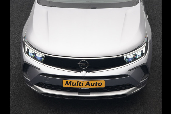 Opel Grandland 1.6 Turbo Elegance Plug In Hybrid 225pk Dealer O.H. PHEV | Adaptive Cruise | 360 Camera | Alcantara Sportstoelen Verwarmd | Apple Carplay | Stuur Verwarmd | Keyless | Blis | Virtual | Navigatie | DAB |
