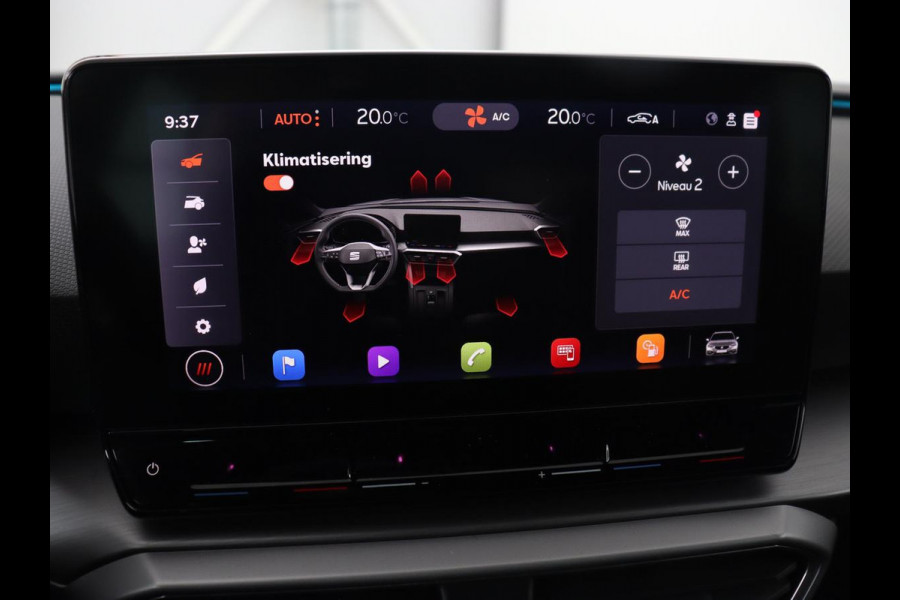 Seat Leon 1.5 TSI FR Launch Edition | Trekhaak | Adaptive cruise | Sfeerverlichting | Carplay | Navigatie | Full LED | 18'' | Parkeerhulp | Climate control | Sportstoelen | Bluetooth