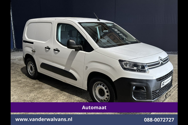 Citroën Berlingo 1.2 PureTech 131pk Automaat L1H1 Inrichting Euro6 Airco | 3-Zits | Camera | Navigatie | Apple Carplay Android Auto, Cruisecontrol, Parkeersensoren, Bijrijdersbank
