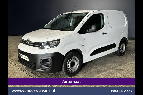 Citroën Berlingo 1.2 PureTech 131pk Automaat L1H1 Inrichting Euro6 Airco | 3-Zits | Camera | Navigatie | Apple Carplay Android Auto, Cruisecontrol, Parkeersensoren, Bijrijdersbank