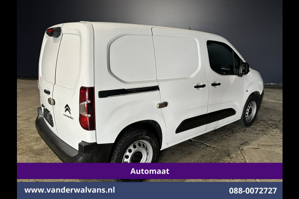 Citroën Berlingo 1.2 PureTech 131pk Automaat L1H1 Inrichting Euro6 Airco | 3-Zits | Camera | Navigatie | Apple Carplay Android Auto, Cruisecontrol, Parkeersensoren, Bijrijdersbank