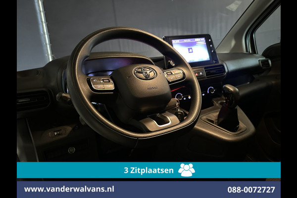 Toyota PROACE CITY 1.5 D-4D 102pk L1H1 Euro6 Airco | 3-Zits | Navigatie | Apple Carplay | LM velgen | Cruisecontrol Trekhaak, Parkeersensoren, Android Auto, Bijrijdersbank