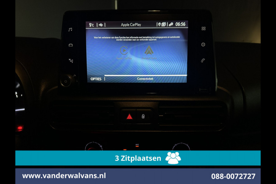 Toyota PROACE CITY 1.5 D-4D 102pk L1H1 Euro6 Airco | 3-Zits | Navigatie | Apple Carplay | LM velgen | Cruisecontrol Trekhaak, Parkeersensoren, Android Auto, Bijrijdersbank