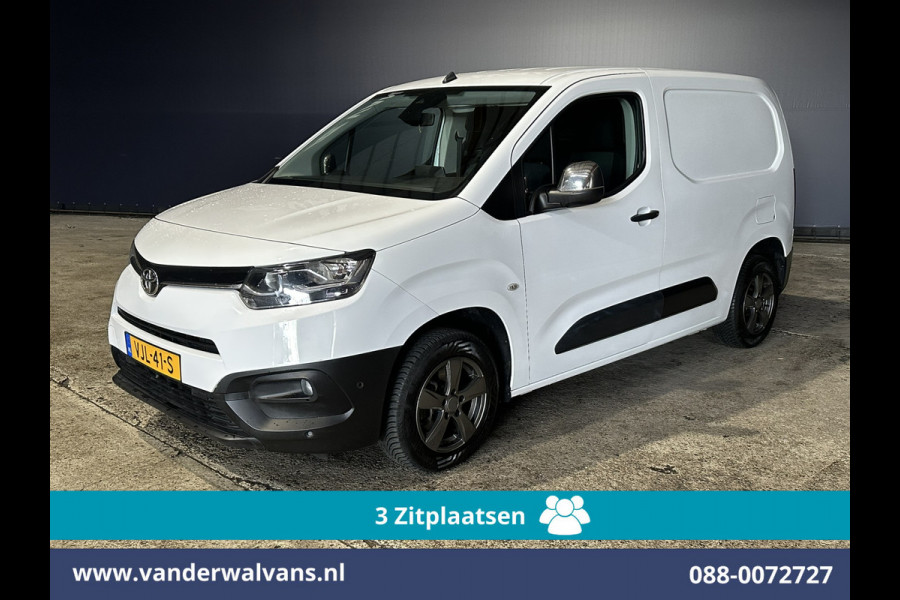 Toyota PROACE CITY 1.5 D-4D 102pk L1H1 Euro6 Airco | 3-Zits | Navigatie | Apple Carplay | LM velgen | Cruisecontrol Trekhaak, Parkeersensoren, Android Auto, Bijrijdersbank