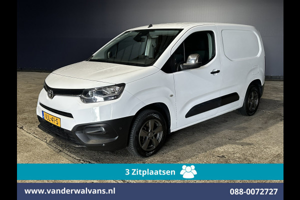 Toyota PROACE CITY 1.5 D-4D 102pk L1H1 Euro6 Airco | 3-Zits | Navigatie | Apple Carplay | LM velgen | Cruisecontrol Trekhaak, Parkeersensoren, Android Auto, Bijrijdersbank