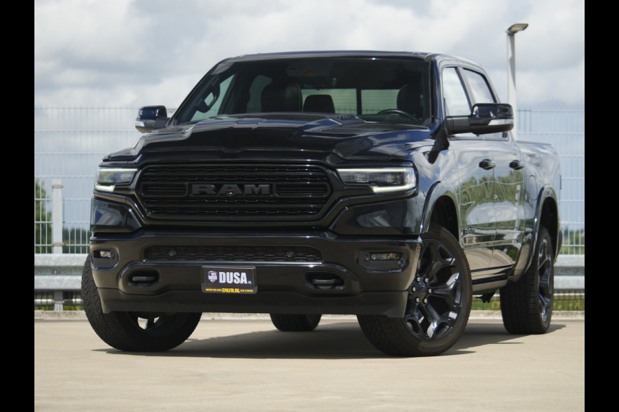 Dodge Ram | 1500 | Limited | 5.7 V8 | 4x4 | Crew Cab | Night Edition | HEMI | Panorama | Deksel | Full Nieuw binnen!