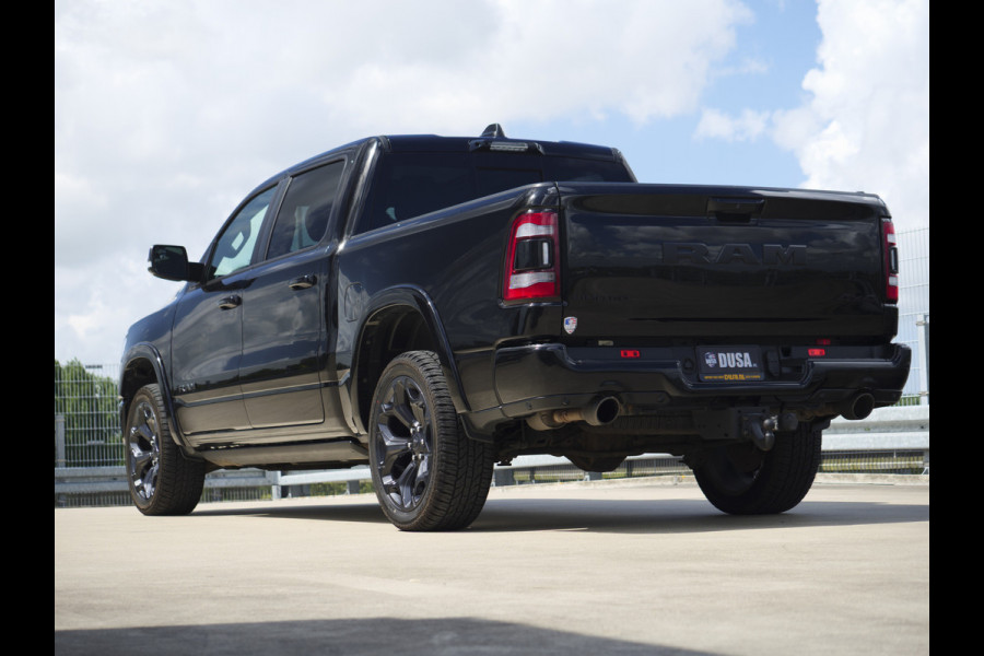 Dodge Ram | 1500 | Limited | 5.7 V8 | 4x4 | Crew Cab | Night Edition | HEMI | Panorama | Deksel | Full Nieuw binnen!