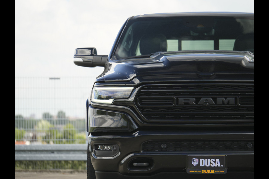 Dodge Ram | 1500 | Limited | 5.7 V8 | 4x4 | Crew Cab | Night Edition | HEMI | Panorama | Deksel | Full Nieuw binnen!