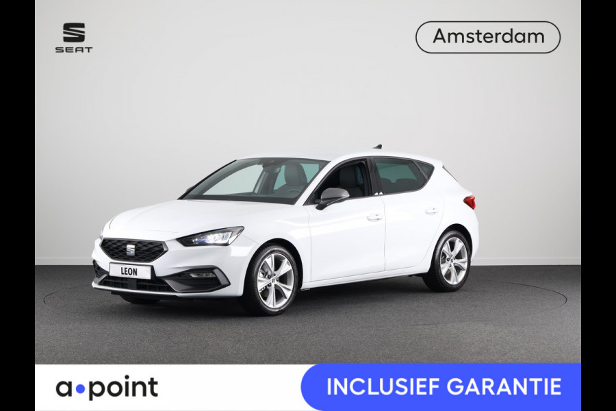 Seat Leon FR 1.0 TSI Hatchback 110 pk | Verlengde garantie | Navigatie via App | Parkeersensoren achter | Autom. airco (3 zones) | LED koplampen |