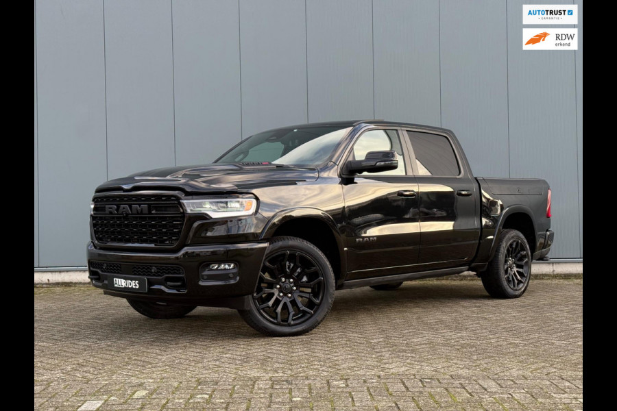 RAM Ram 1500 3.0L SST H.O. 540PK Limited Night CrewCab 4x4 | 2025 model | Full Optie | Luchtvering | 360 camera |Massage
