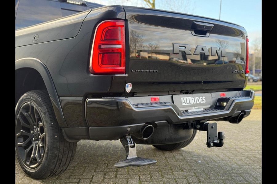 RAM Ram 1500 3.0L SST H.O. 540PK Limited Night CrewCab 4x4 | 2025 model | Full Optie | Luchtvering | 360 camera |Massage