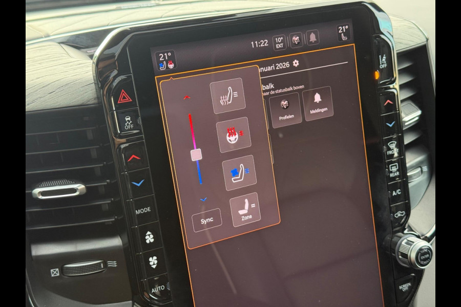 RAM Ram 1500 3.0L SST H.O. 540PK Limited Night CrewCab 4x4 | 2025 model | Full Optie | Luchtvering | 360 camera |Massage