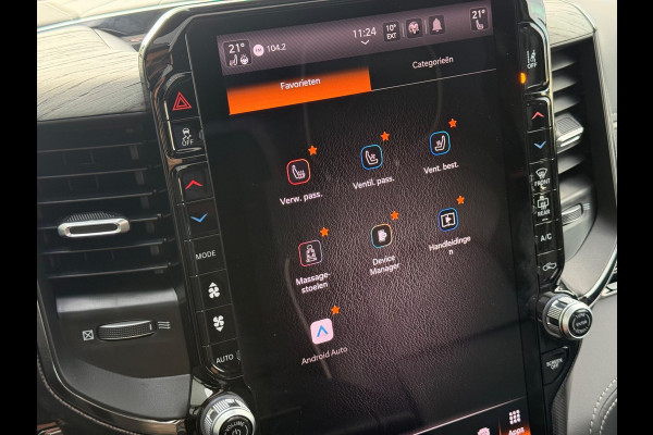 RAM Ram 1500 3.0L SST H.O. 540PK Limited Night CrewCab 4x4 | 2025 model | Full Optie | Luchtvering | 360 camera |Massage