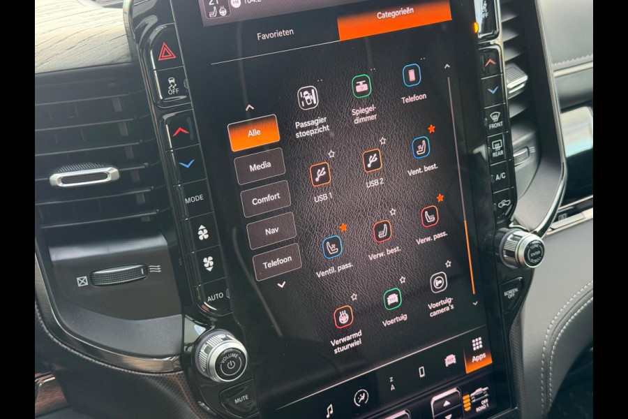 RAM Ram 1500 3.0L SST H.O. 540PK Limited Night CrewCab 4x4 | 2025 model | Full Optie | Luchtvering | 360 camera |Massage