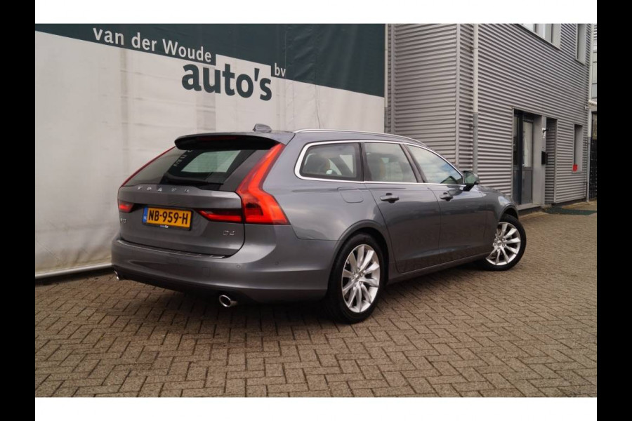 Volvo V90 2.0 D4 Momentum Automaat -NAVI-LEER-ECC-