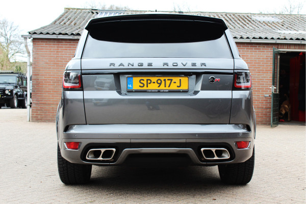 Land Rover Range Rover Sport 5.0 V8 SC SVR 576 PK ! Facelift ! Carbon ! Pano, Cruis, Airco, Stoelverw voor + achter!