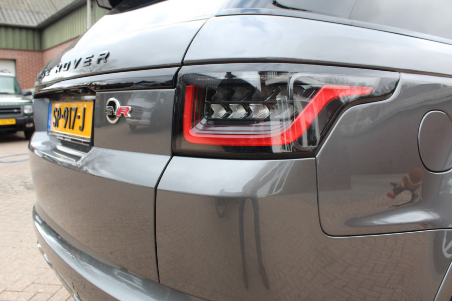 Land Rover Range Rover Sport 5.0 V8 SC SVR 576 PK ! Facelift ! Carbon ! Pano, Cruis, Airco, Stoelverw voor + achter!