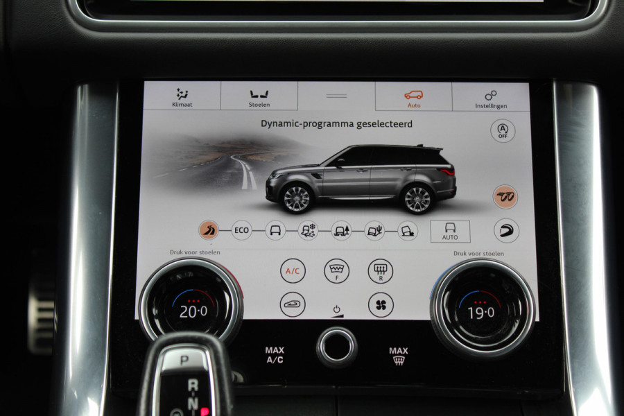 Land Rover Range Rover Sport 5.0 V8 SC SVR 576 PK ! Facelift ! Carbon ! Pano, Cruis, Airco, Stoelverw voor + achter!
