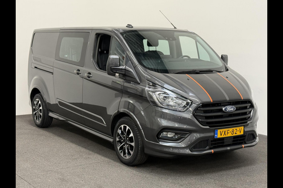 Ford Transit Custom 320 2.0 TDCI L2H1 170PK Sport Dubbele Cabine Aut. Airco ACC Bluetooth Navi Trekhaak